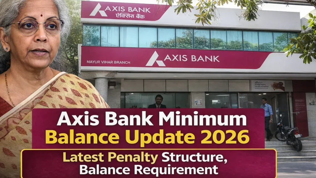 Axis Bank Minimum Balance Update 2026