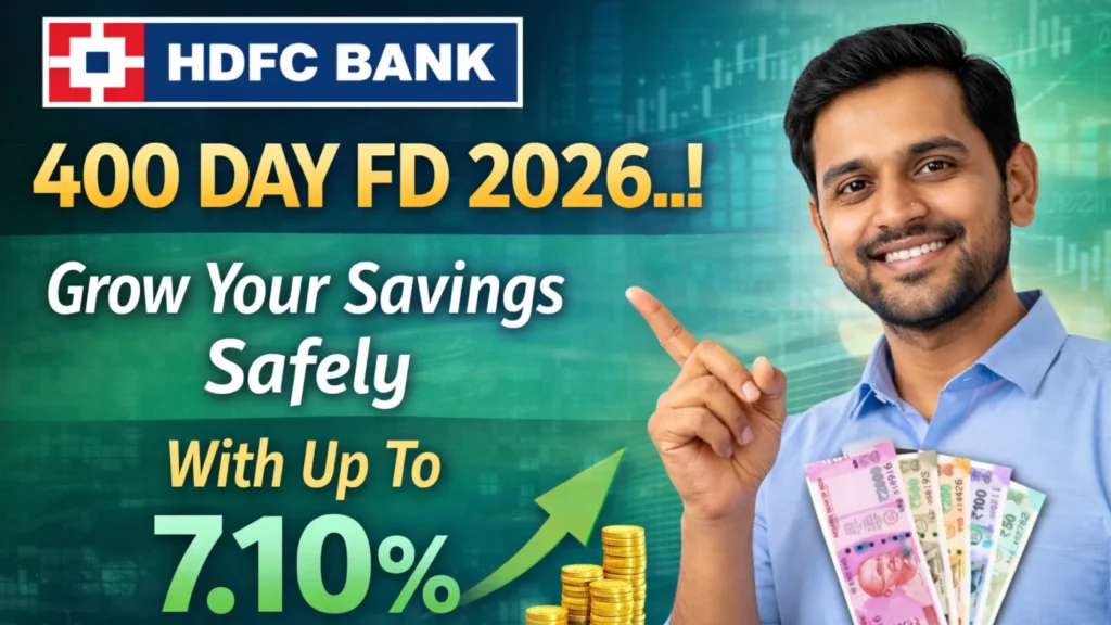 HDFC Bank 400 Day FD 2026