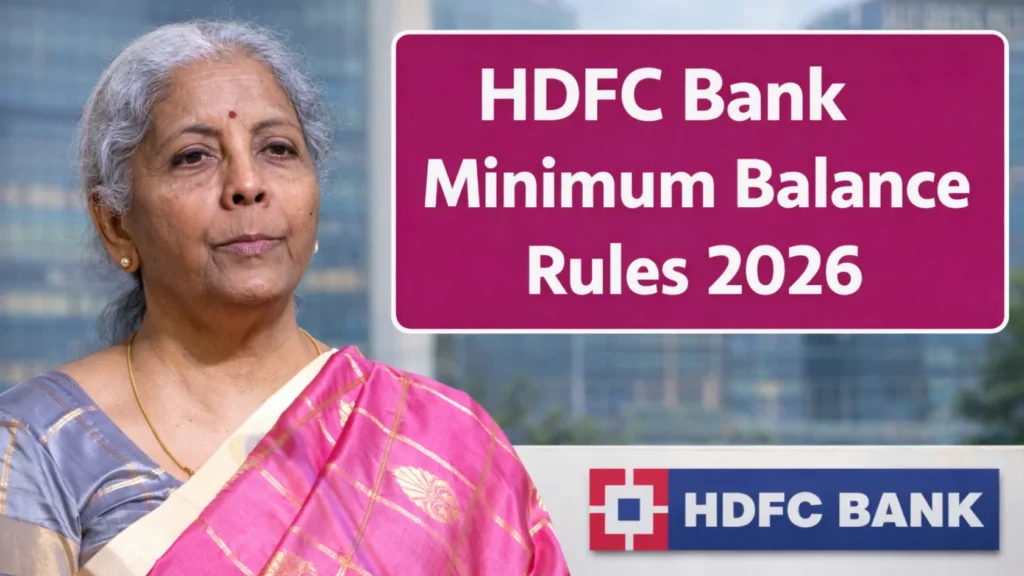 HDFC Bank Minimum Balance Rules 2026