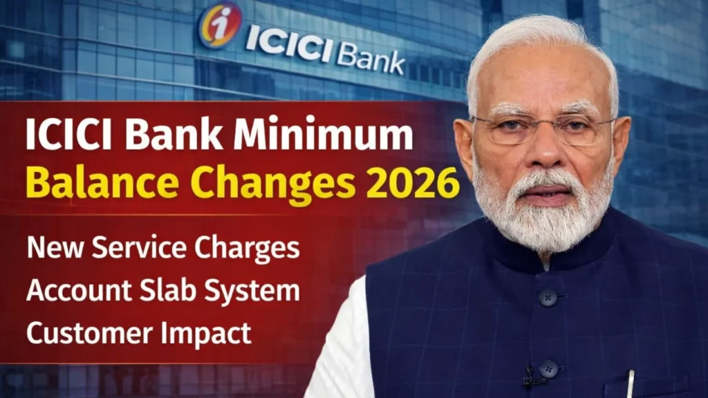 ICICI Bank Minimum Balance Changes 2026