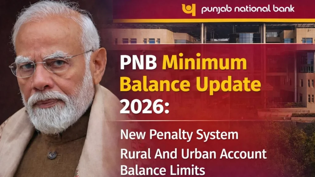 PNB Minimum Balance Update 2026