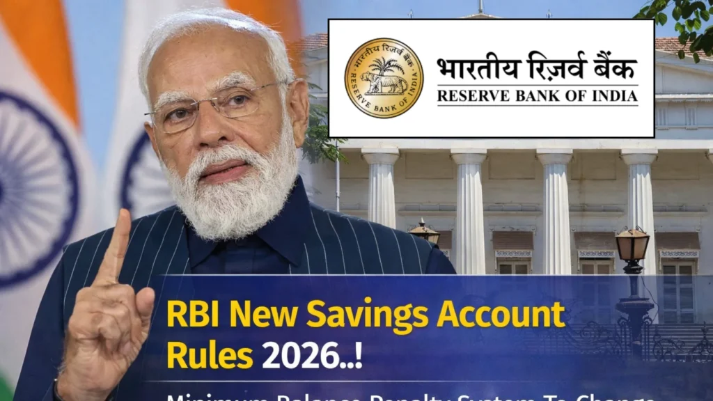 RBI New Savings Account Rules 2026
